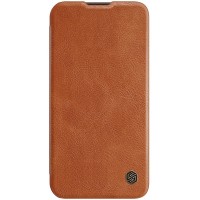  Maciņš Nillkin Qin Pro Leather Apple iPhone 14 brown 